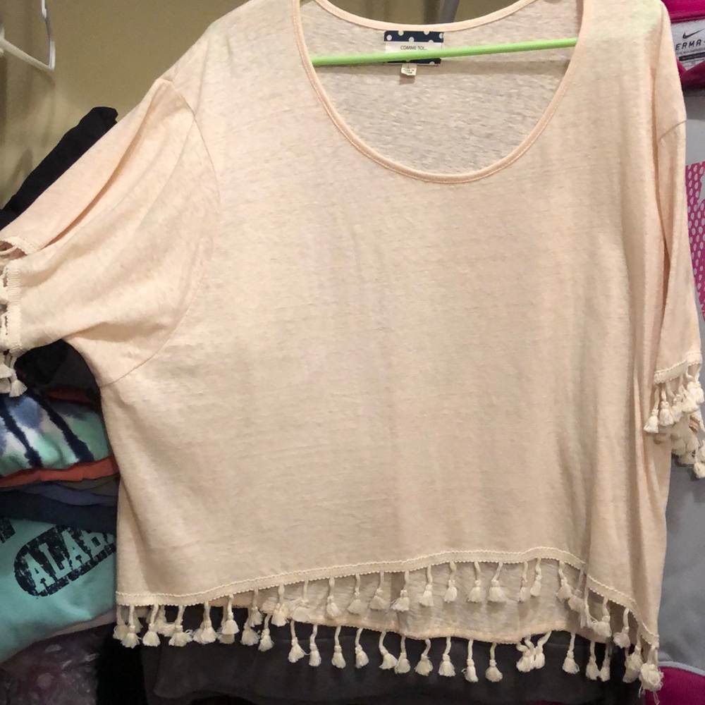 Cream colored top
